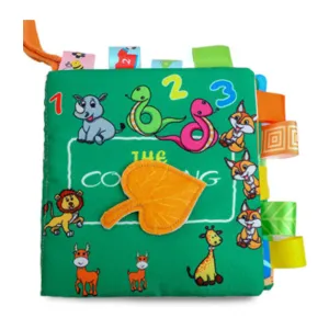 Cloth Book with Magnet - Jungle Animals