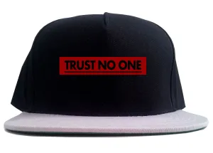 Trust No One 2 Tone Snapback Hat